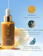 Kora Organics Turmeric Glow Drops ser cu efect iluminator cu niacinamidă 30 ml