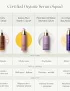 Kora Organics Turmeric Glow Drops ser cu efect iluminator cu niacinamidă 30 ml