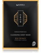 KORIKA Korean Heritage Jeju Honey & AHA-BHA Complex Cleansing Sheet Mask mască cu efect de curățare 25 g