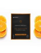 KORIKA Korean Heritage Jeju Mandarin & Vitamin B-C-E Complex Skin Illuminating Sheet Mask mască textilă iluminatoare 25 g