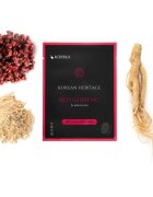 KORIKA Korean Heritage Red Ginseng & Adenosine Anti-aging Sheet Mask set de măști de față la un preț mai avantajos anti-imbatranire si de fermitate a