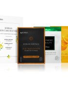 KORIKA KOREAN SKIN CARE ROUTINE SET OF 3 BRIGHTENING SHEET MASKS set pentru o piele mai luminoasa