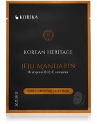 KORIKA KOREAN SKIN CARE ROUTINE SET OF 3 BRIGHTENING SHEET MASKS set pentru o piele mai luminoasa