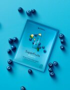 KORIKA SuperFruits Blueberry - Detoxifying Sheet Mask mască compresă hidratantă Blueberry 25 g