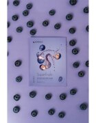 KORIKA SuperFruits Blueberry - Set of 5 Detoxifying Face Sheet Masks set de măști de față la un preț mai avantajos cu efect detoxifiant Blueberry