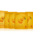 KORIKA SuperFruits Hallabong - Set of 5 Brightening Face Sheet Masks set de măști de față la un preț mai avantajos pentru o piele mai luminoasa Hallab