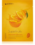 KORIKA SuperFruits Hallabong - Set of 5 Brightening Face Sheet Masks set de măști de față la un preț mai avantajos pentru o piele mai luminoasa Hallab