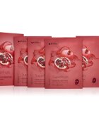 KORIKA SuperFruits Pomegranate - Set of 5 Hydrating Face Sheet Masks set de măști de față la un preț mai avantajos cu efect de hidratare Pomegranate