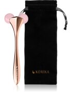 KORIKA Tools 3D Face Roller Rose Jade Stone rolă pentru masaj faciale Rose Jade Stone