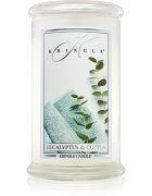 Kringle Candle Eucalyptus & Cotton lumânare parfumată 624 g