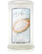 Kringle Candle Sea Salt & Tonka lumânare parfumată 624 g