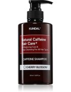 KUNDAL Caffeine Shampoo Cherry Blossom sampon natural impotriva caderii parului 500 ml