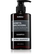 KUNDAL Honey & Macadamia Pink Grapefruit sampon natural pentru păr uscat și deteriorat 500 ml