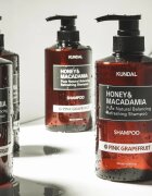 KUNDAL Honey & Macadamia Pink Grapefruit sampon natural pentru păr uscat și deteriorat 500 ml