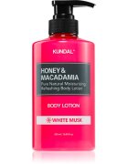 KUNDAL Honey & Macadamia White Musk lotiune de corp hranitoare cu efect de hidratare 500 ml