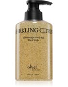 KUNDAL Objet Exfoliating & Waterfull Hand Wash Săpun lichid hrănitor pentru mâini cu efect de exfoliere cu parfum Sparkling Citrus 380 ml