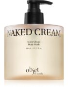 KUNDAL Objet Moist Gleam Body Wash gel parfumat pentru duș pentru hidratare intensa cu parfum Naked Cream 450 ml