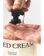KUNDAL Objet Moist Gleam Body Wash gel parfumat pentru duș pentru hidratare intensa cu parfum Naked Cream 450 ml