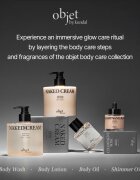 KUNDAL Objet Satin Glow Shimmer Oil ulei stralucitor cu efect de hidratare culoare Sparkling Wine Rose 45 ml