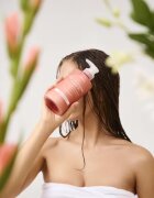 KUNDAL Protein Bonding Care Shampoo sampon hranitor pentru păr uscat și deteriorat cu parfum Violet Muguet 500 ml