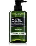 KUNDAL Tea Tree & Macadamia Cherry Blossom curatarea profunda a scalpului cu efect revigorant 500 ml
