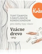 Kvitok Rare Wood șampon solid pentru părul închis la culoare 50 g
