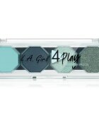 L.A. Girl Cosmetics 4 Play paletă cu farduri de ochi culoare All Nighter 3.2 g