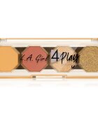 L.A. Girl Cosmetics 4 Play paletă cu farduri de ochi culoare Juicy 3.2 g
