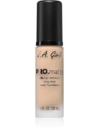 L.A. Girl Cosmetics PRO. Matte HD machiaj persistent cu efect matifiant culoare Beige 30 ml