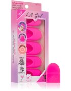 L.A. Girl Cosmetics Soak-Off dizolvant pentru lacul de unghii 10 buc