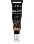 L.A. Girl Cosmetics Tinted Foundation cremă hidratantă nuanțatoare culoare Warm Sand 30 ml