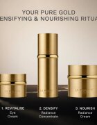 La Prairie Pure Gold Radiance Eye Cream cremă de lux pentru ochi și pleoape pentru strălucirea și netezirea pielii refill 20 ml