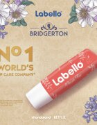 Labello Bridgerton Peach balsam de buze hidratant colorat 4.8 g
