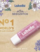 Labello Bridgerton Rose balsam de buze hidratant colorat 4.8 g