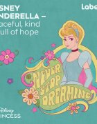 Labello Disney Princess Vanilla Buttercream Balsam de buze hidratant 4.8 g