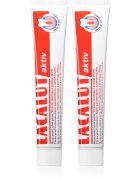 Lacalut Aktiv pastă de dinți impotriva paradontozei 2x75 ml