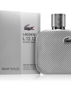 Lacoste L.12.12 Silver Grey Eau de Parfum pentru bărbați 100 ml