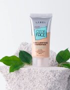 LAMEL OhMy Clear Face fond de ten cu acoperire ridicată pentru pielea problematică și grasă culoare 401 40 ml