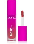 LAMEL Posh Matte Liquid Lip Stain ruj de buze lichid mat și de lungă durată culoare №405 Punch Pin 4 g