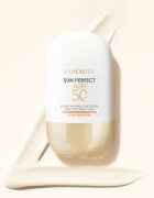 Lancaster Sun Perfect Air 50 Glow Booster lichid protector ultra ușor pentru ten obosit SPF 50 40 ml