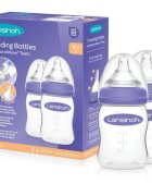 Lansinoh NaturalWave biberon pentru sugari 2x160 ml