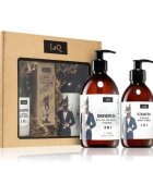 LaQ Doberman set cadou corp si fata pentru bărbați