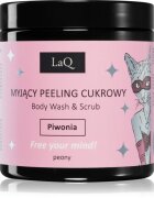 LaQ Kitten Peony exfoliant de curățare pentru corp 220 g