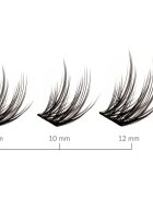 Lash Brow Bonding Eyelashes gene false mănunchi Basic 30 buc