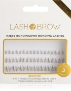Lash Brow Bonding Eyelashes gene false mănunchi Extra Small Brownie 1 buc