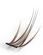 Lash Brow Bonding Eyelashes gene false mănunchi Extra Small Brownie 1 buc