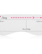 Lash Brow Eyebrow Stencil șabloane pentru sprâncene 10 buc