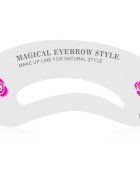 Lash Brow Eyebrow Stencil șabloane pentru sprâncene 24 buc