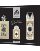 Lattafa King Of Arabia set cadou pentru bărbați 1 buc
