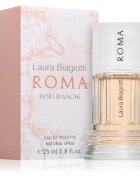 Laura Biagiotti Roma Fiori Bianchi Eau de Toilette pentru femei 25 ml